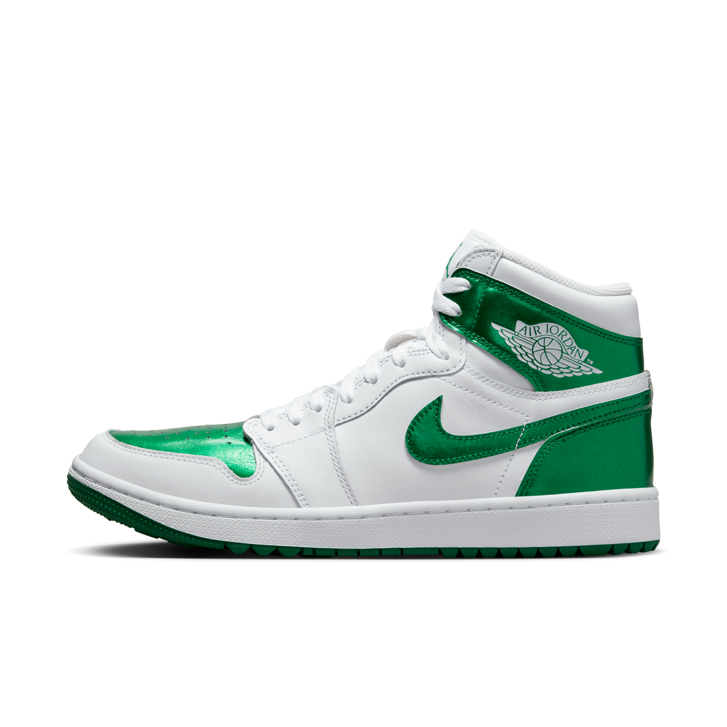 0645 Jordan 1 Retro High Golf Metallic Green - UK 8