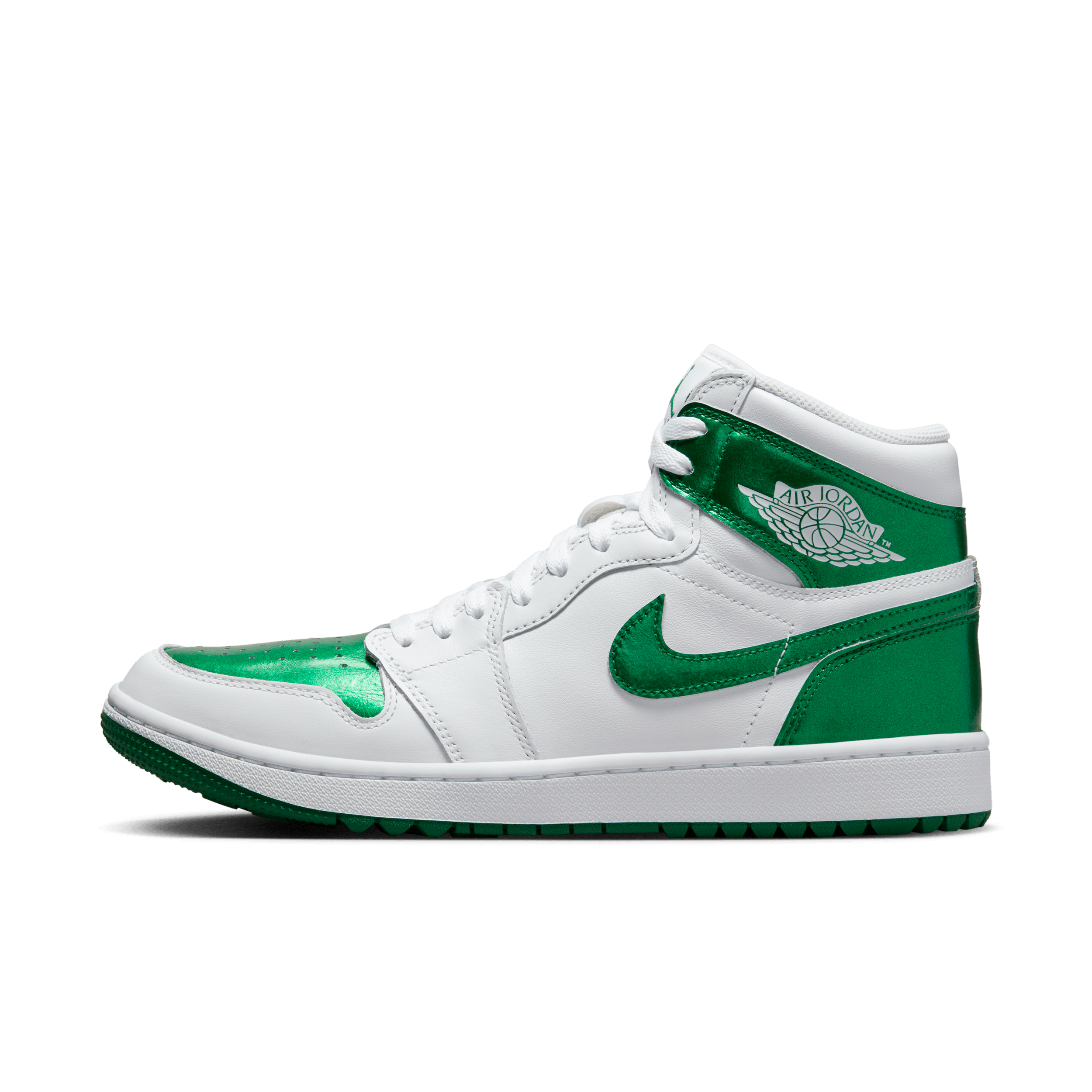 0645 Jordan 1 Retro High Golf Metallic Green - UK 8
