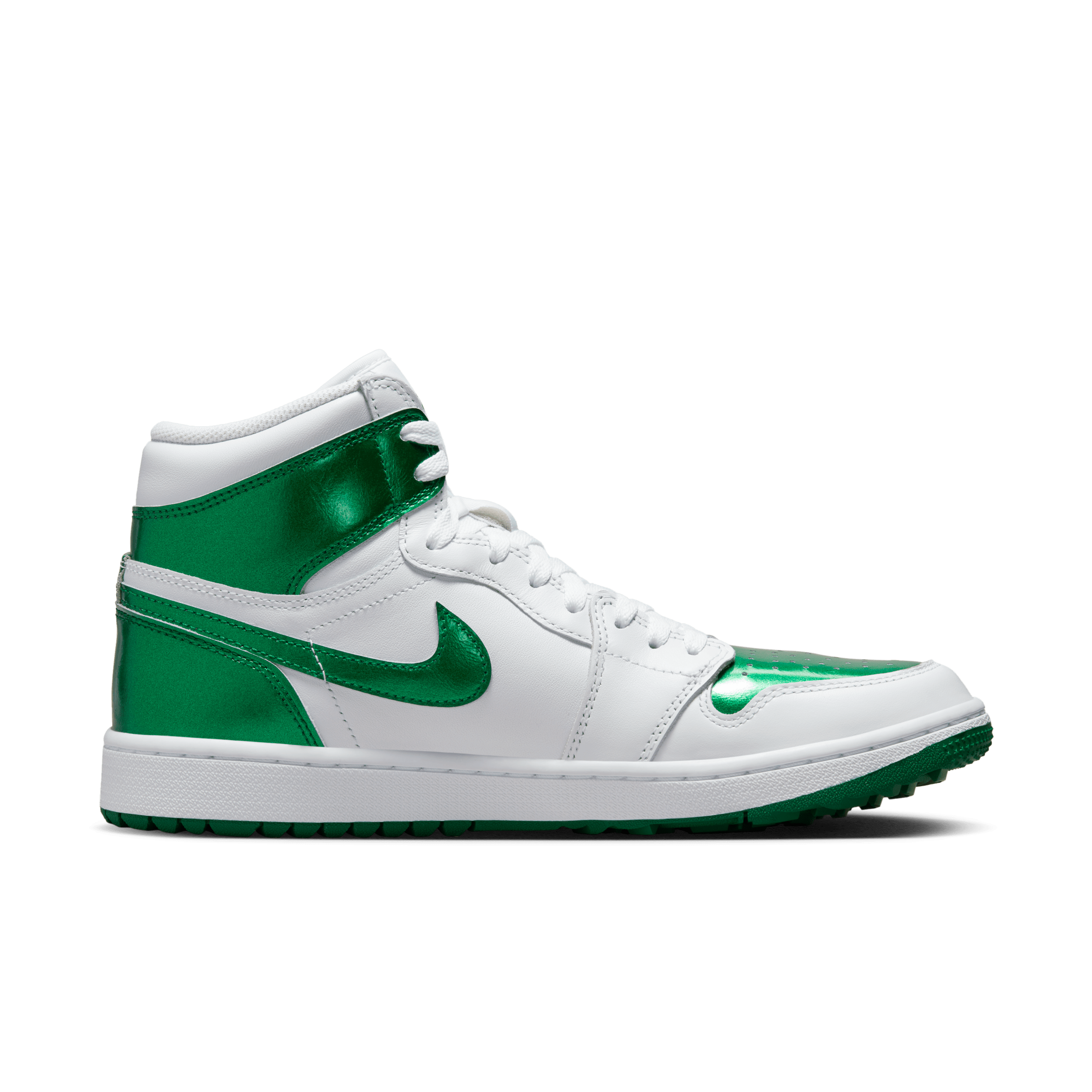 0645 Jordan 1 Retro High Golf Metallic Green - UK 8