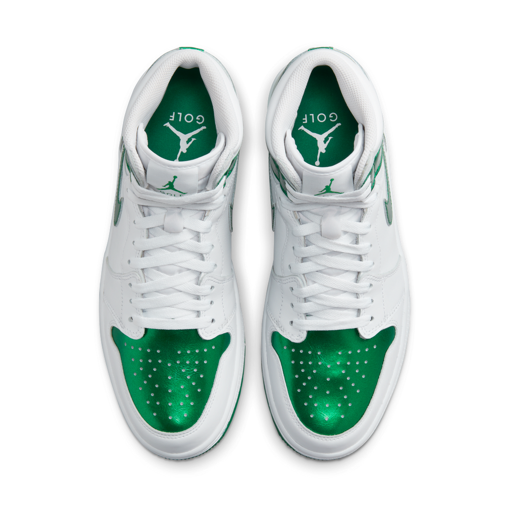 0645 Jordan 1 Retro High Golf Metallic Green - UK 8