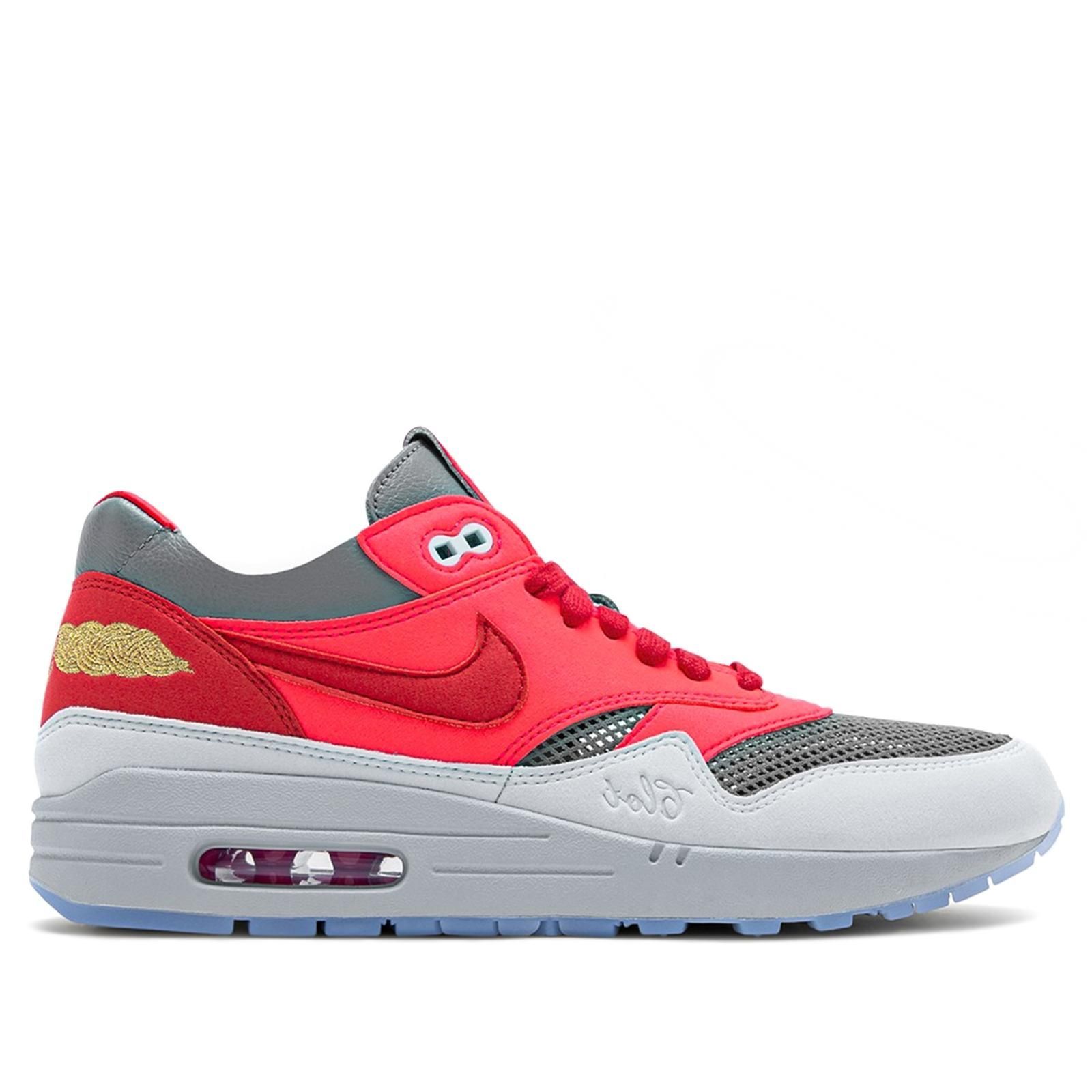 1546 Nike Air Max 1 CLOT Kiss of Death Solar Red - UK 5