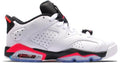 1594 Jordan 6 Retro Low White Infrared 23 Black (GS) - UK 4