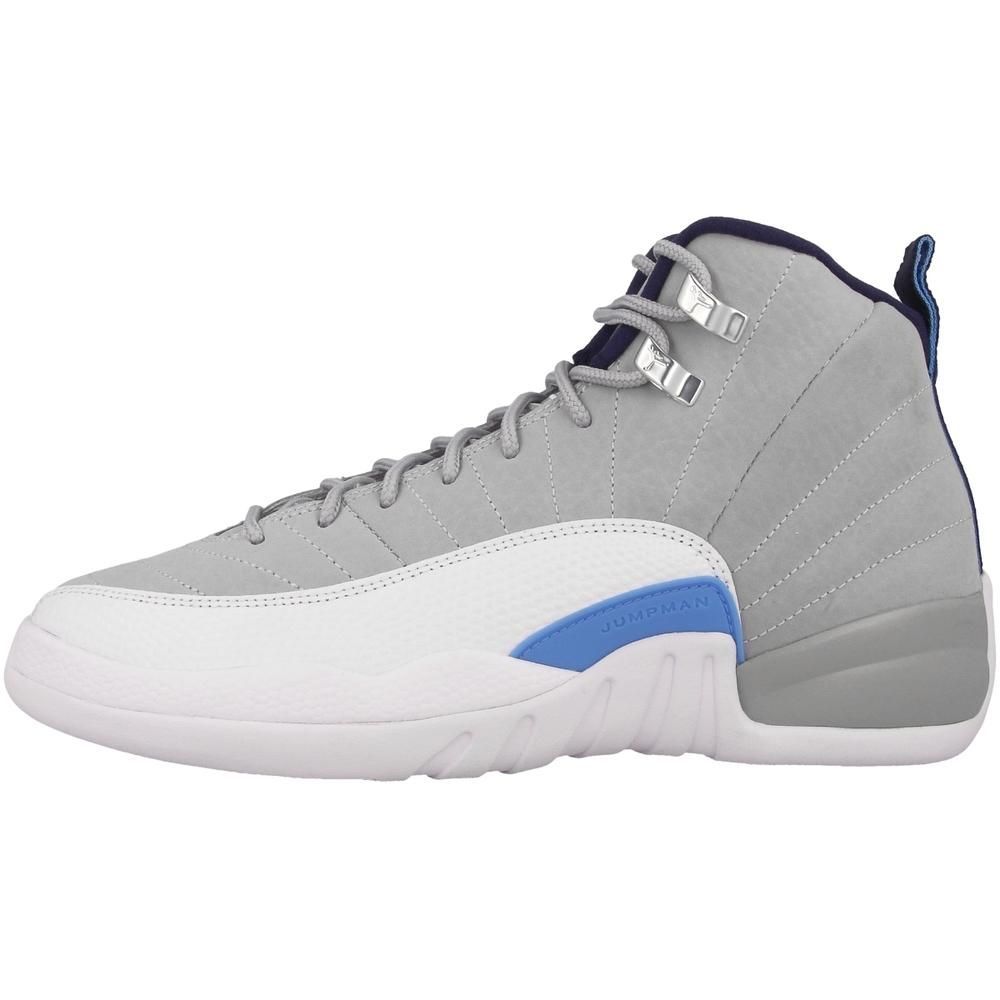 1593 Jordan 12 Retro Grey University Blue (GS) - UK 4