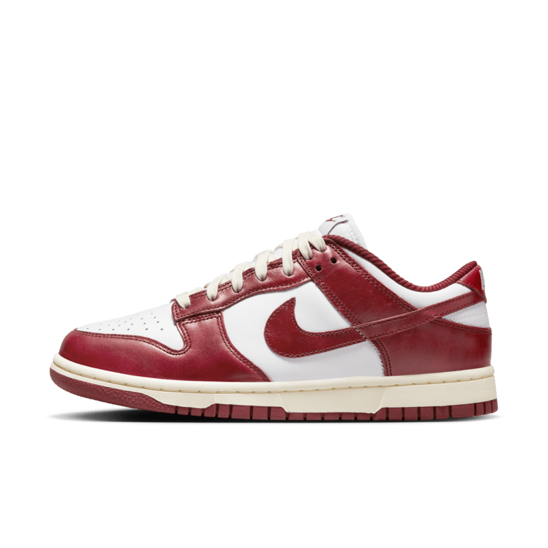 0383 Nike Dunk Low PRM Vintage Team Red (Women's) - UK 3