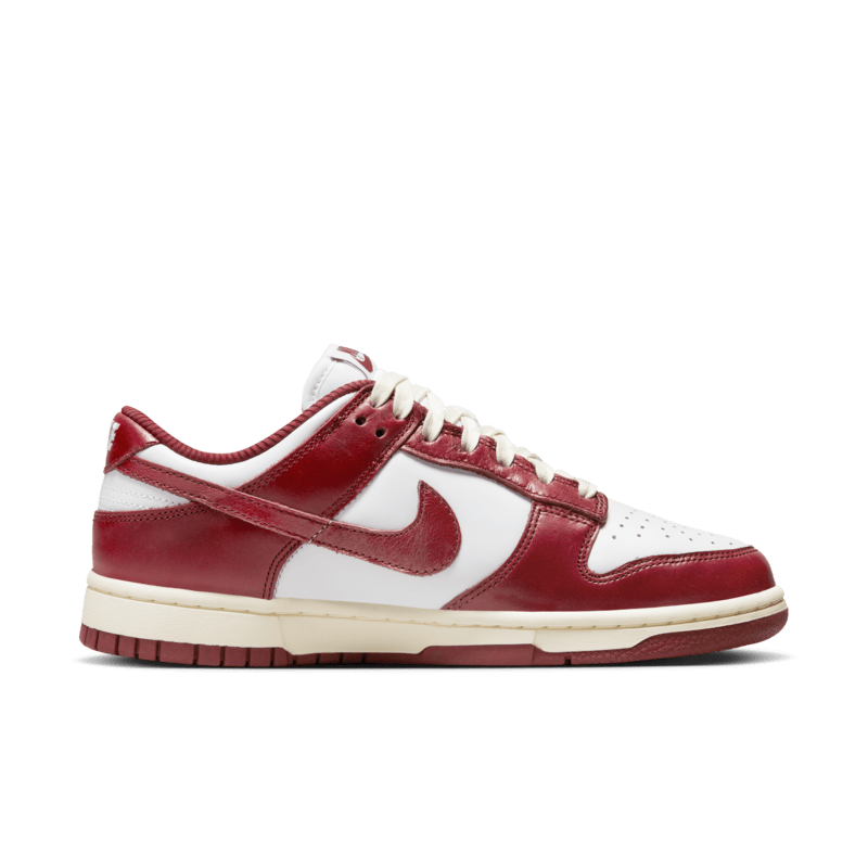 0383 Nike Dunk Low PRM Vintage Team Red (Women's) - UK 3