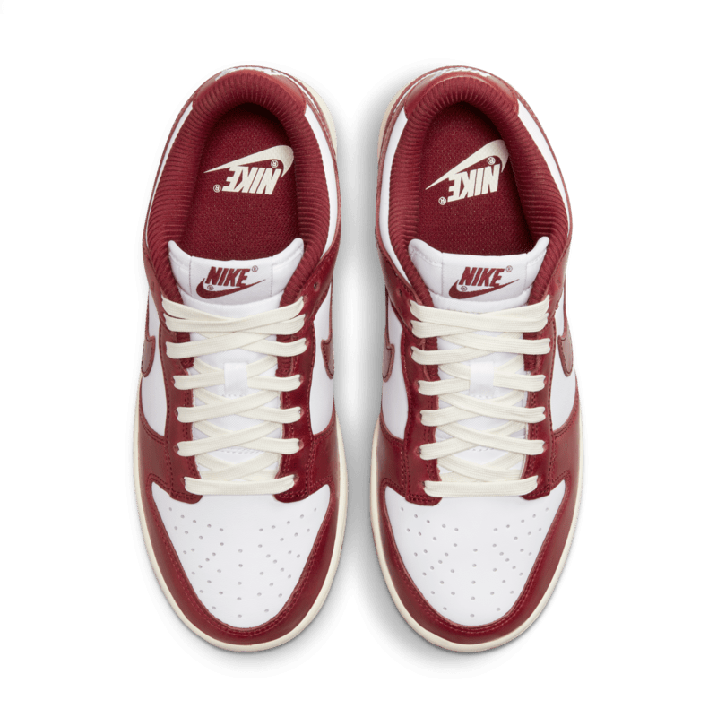 0383 Nike Dunk Low PRM Vintage Team Red (Women's) - UK 3