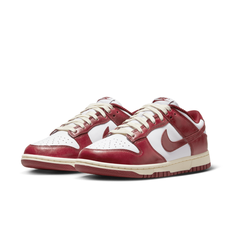 0383 Nike Dunk Low PRM Vintage Team Red (Women's) - UK 3