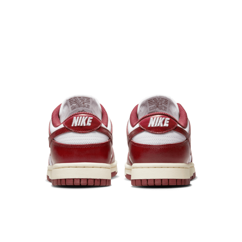 0383 Nike Dunk Low PRM Vintage Team Red (Women's) - UK 3