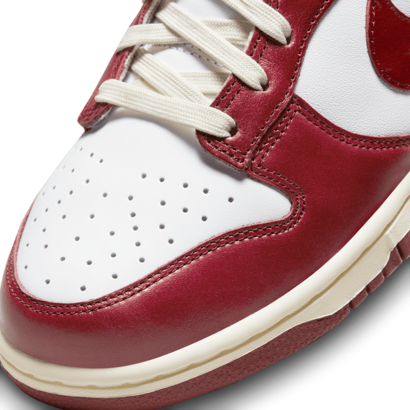 0383 Nike Dunk Low PRM Vintage Team Red (Women's) - UK 3