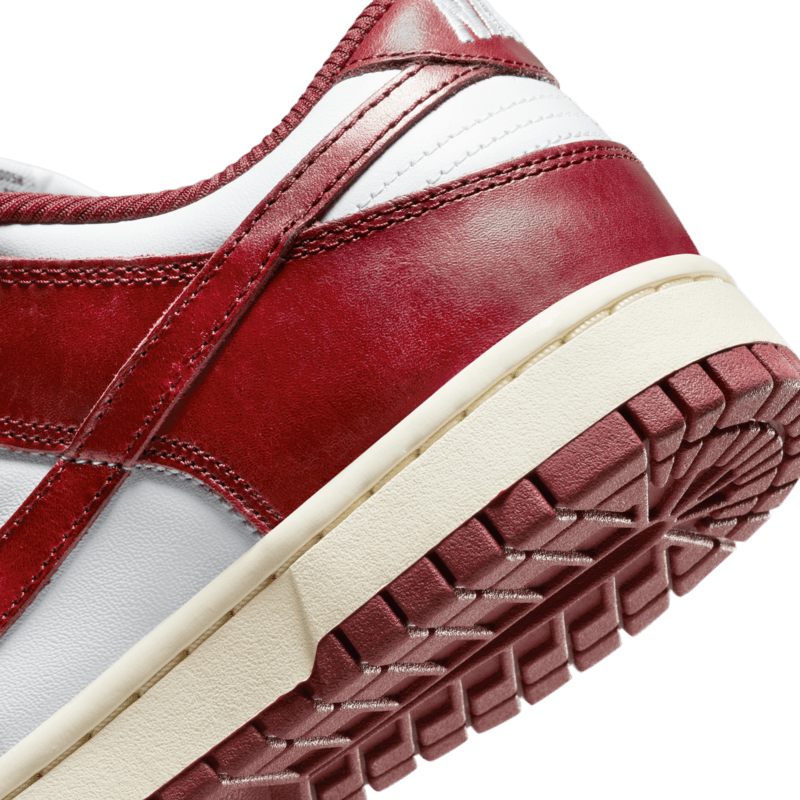 0383 Nike Dunk Low PRM Vintage Team Red (Women's) - UK 3