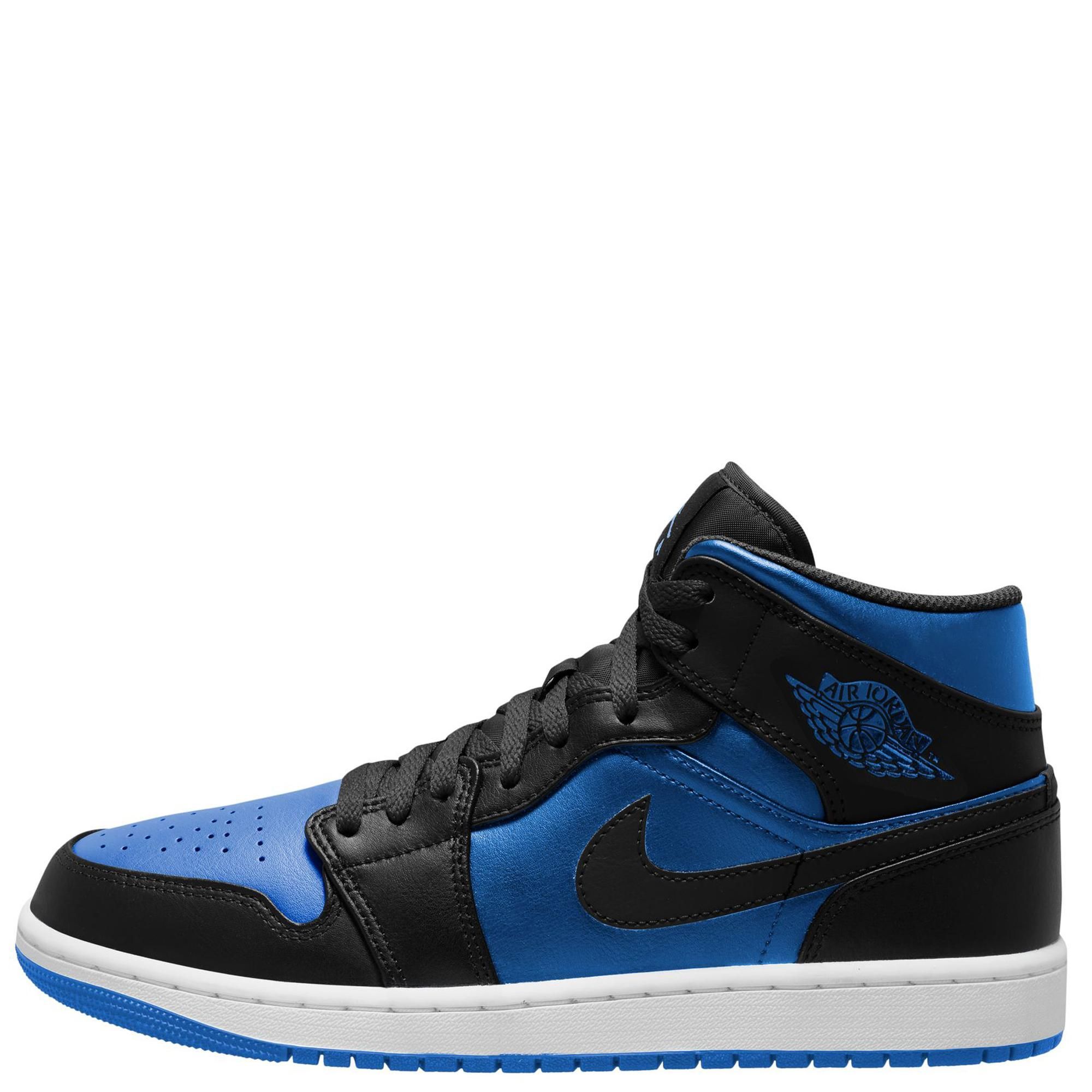 1909 Jordan 1 Mid Black Royal Blue - 8M