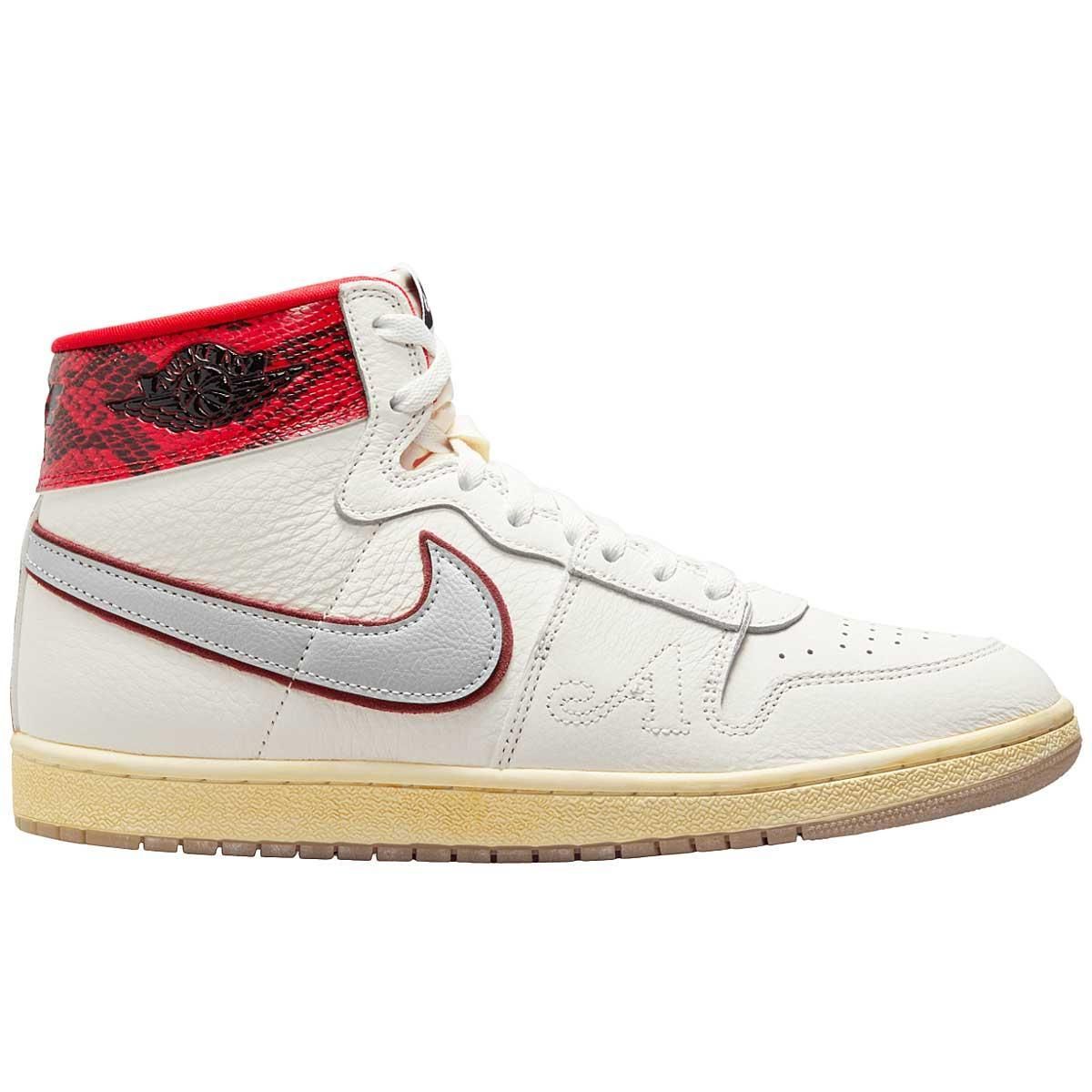 Jordan Jordan Air Ship PE SP X Awake NY - SAIL/BLACK-UNIVERSITY RED-MTLC PLATINUM - Unisex - 9